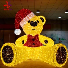 چراغ های موتیف خرس سه بعدی